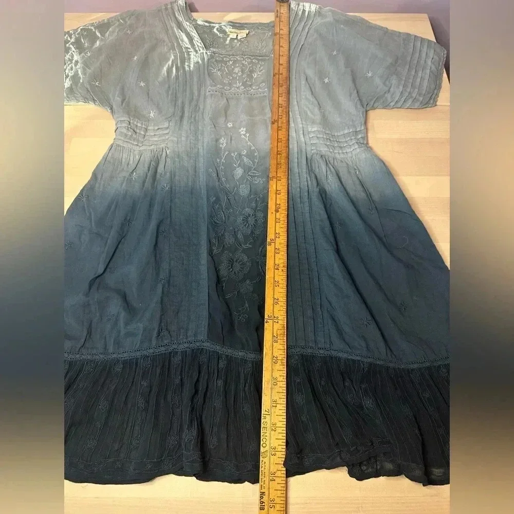 Holding Horses Anthropologie Ocean Dipped Tunic Dress. Size XS - Picture 10 of 11